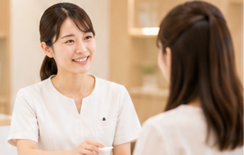 見学・相談の様子